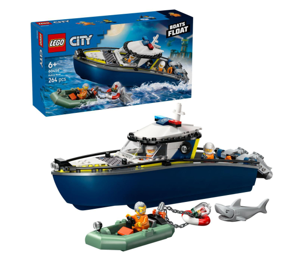 LEGO City 60456 Pościg łodzią policyjną - 1331641 - zdjęcie 2